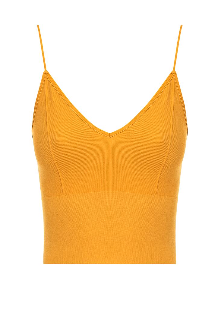 Orange Crop Top Online Shopping | OXXOSHOP