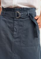 Women Grey Belt Detailed Mini Skirt