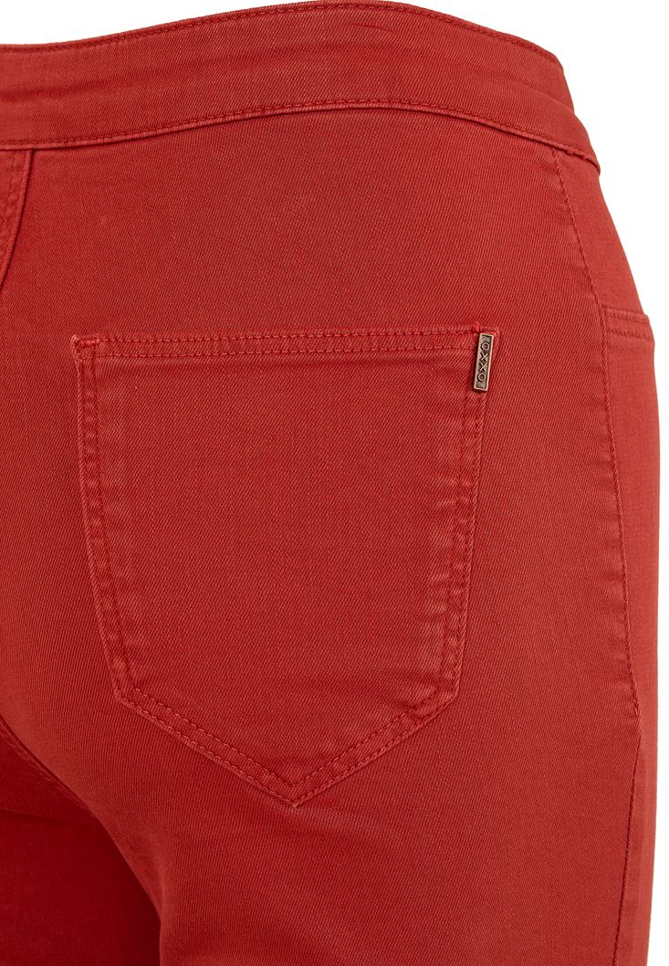 Women Bordeaux Ultra High Rise Trousers