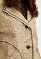 Women Grey Hooded Jacket