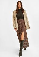 Women Grey Hooded Jacket
