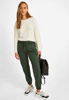 Bayan Yeşil Bağcık Detaylı Jogger Pantolon ( TENCEL™ )