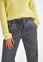 Bayan Gri Bağcık Detaylı Jogger Pantolon ( TENCEL™ )