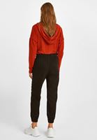 Bayan Siyah Bağcık Detaylı Jogger Pantolon ( TENCEL™ )