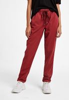 Bayan Bordo Bağlamalı Pantolon ( TENCEL™ )