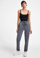 Bayan Gri Bağlamalı Pantolon ( TENCEL™ )