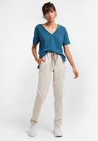 Bayan Krem Bağlamalı Pantolon ( TENCEL™ )