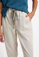 Bayan Krem Bağlamalı Pantolon ( TENCEL™ )