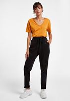 Bayan Siyah Bağlamalı Pantolon ( TENCEL™ )