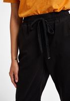 Bayan Siyah Bağlamalı Pantolon ( TENCEL™ )