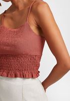 Women Brick Textured Top