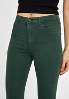 Bayan Yeşil Yüksek Bel Pantolon ( TENCEL™ )
