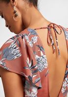 Women Mixed Floral Crop Blouse