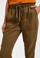 Women Green Elastic-Waisted Jogger