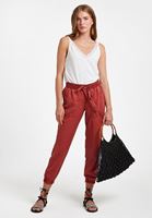 Women Brick Elastic-Waisted Jogger