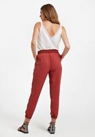 Women Brick Elastic-Waisted Jogger