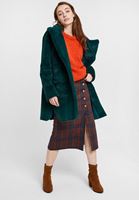 Bayan Turuncu Oversize Triko Kazak