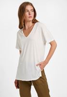Women Cream Oversize T-Shirt