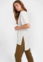Women Cream Oversize T-Shirt