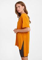 Women Orange Oversize T-Shirt