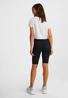 Women Blue Short Denim Cycling Leggings
