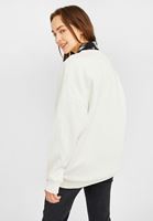 Bayan Krem Oversize Sweatshirt