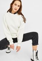 Bayan Krem Oversize Sweatshirt