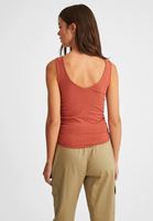Women Brown Textured V-Neck Top