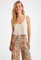Women Beige Lace Top