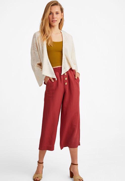 Crop Bluz ve Şort Kombini