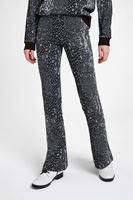 Bayan Çok Renkli Batik Desenli Flare Pantolon