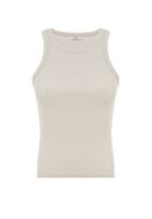 Bayan Krem Halter Yaka Atlet