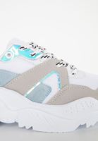 Bayan Çok Renkli Kalın Tabanlı Sneaker
