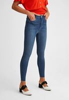 Bayan Mavi Yüksek Bel Skinny  Kot Pantolon ( MODAL )