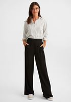 Women Mixed Striped Cotton Shirt
