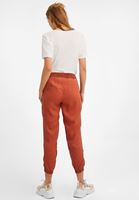 Women Brown Elastic Waisted Jogger