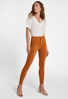 Women Brown High Rise Skinny Jeans