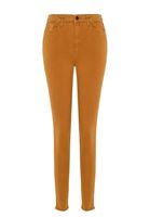 Women Brown High Rise Skinny Jeans