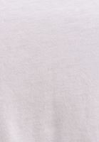 Women White Boat-neck t-shirt with lace detail
