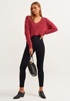 Women Black Casual jegging skinny pants