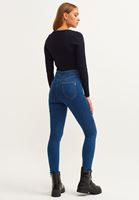 Women Blue Casual jegging skinny pants