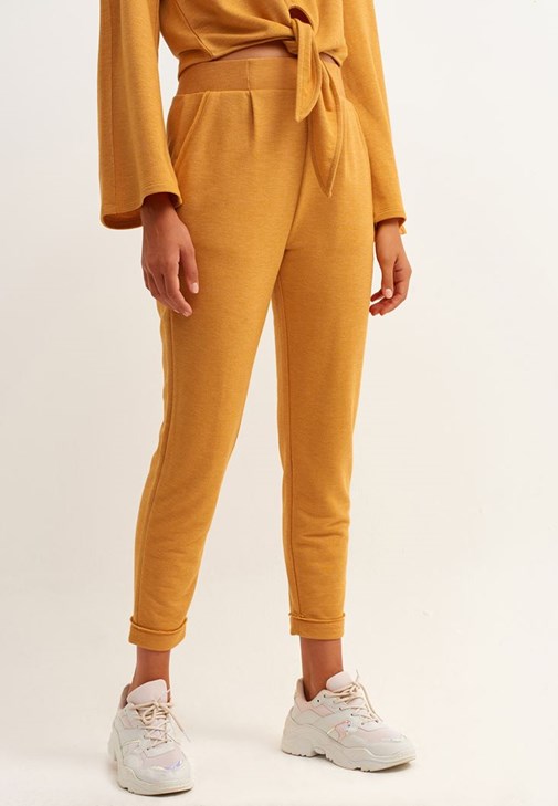 Oversize Ekose Gömlek Ceket ve Sweat Pantolon Kombini