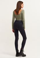 Bayan Siyah Toparlayıcı Efekt Skinny Pantolon