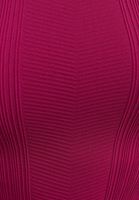 Bayan Vişne Çürüğü Dikişsiz Halter Yaka Tank Top