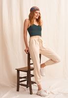 Women Green Seamless Crop Top