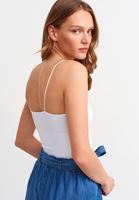 Women White Seamless Crop Top