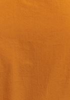 Women Orange Cotton Bohemian Blouse