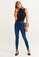 Bayan Siyah High-Neck Atlet 