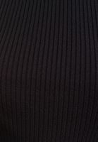 Bayan Siyah High-Neck Atlet 