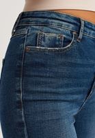 Bayan Mavi Casual Pamuklu Skinny Pantolon